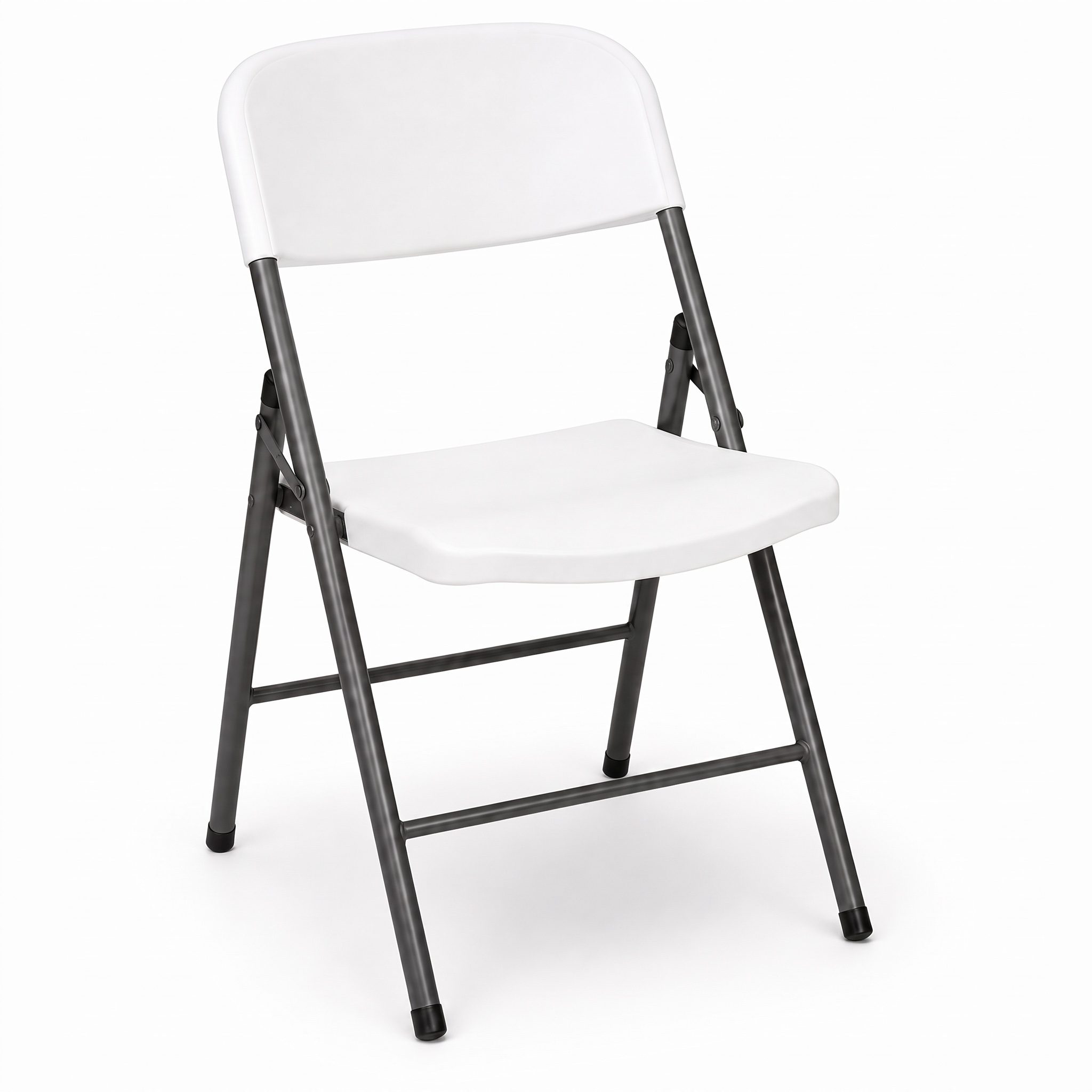 White folding chair rental